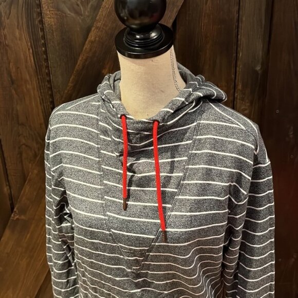 ONeill grey and white striped hoodie - Picture 2 of 13